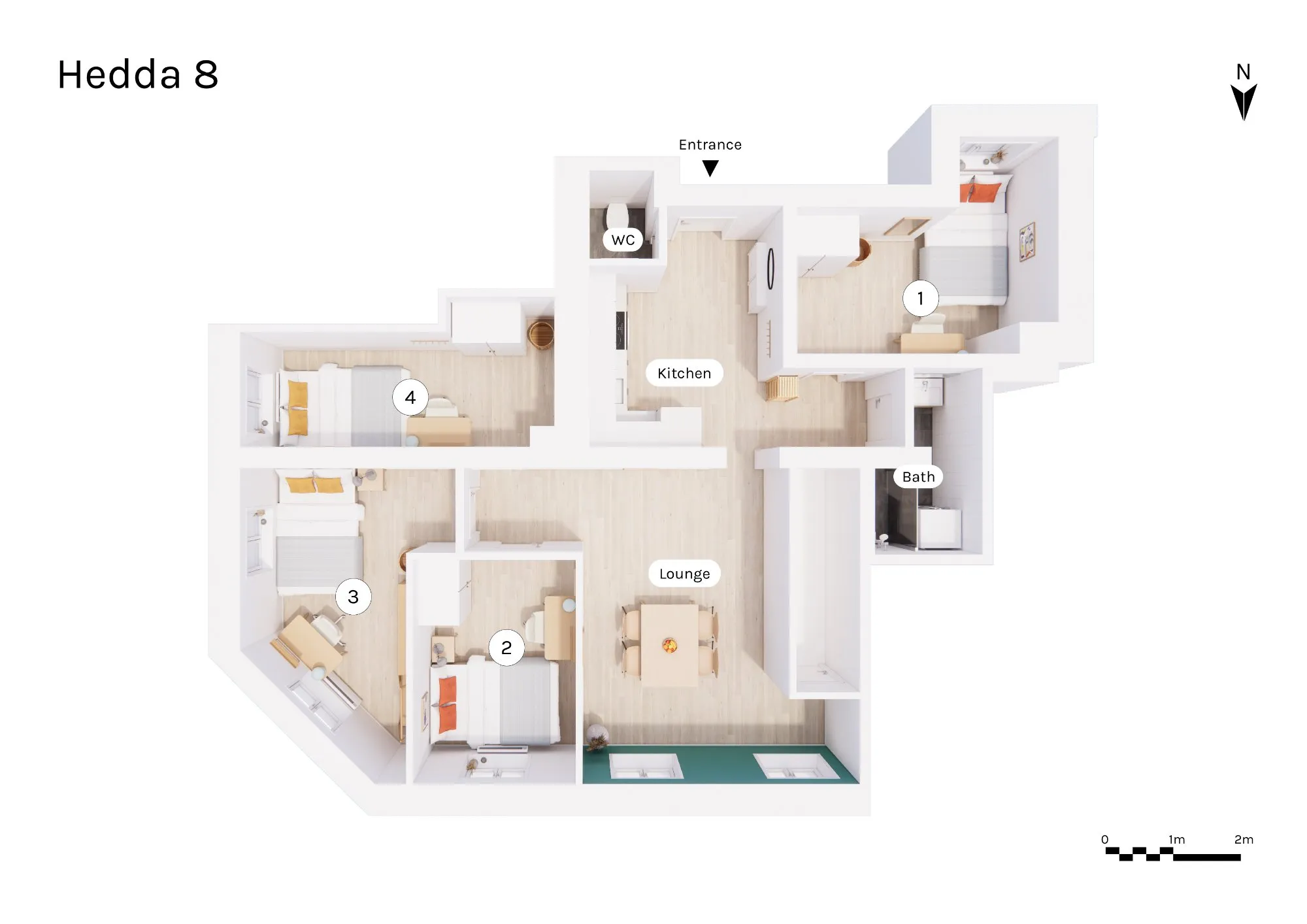 Hedda 8 - Room 3 photo 5